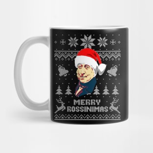 Gioachino Rossini Funny Christmas Mug